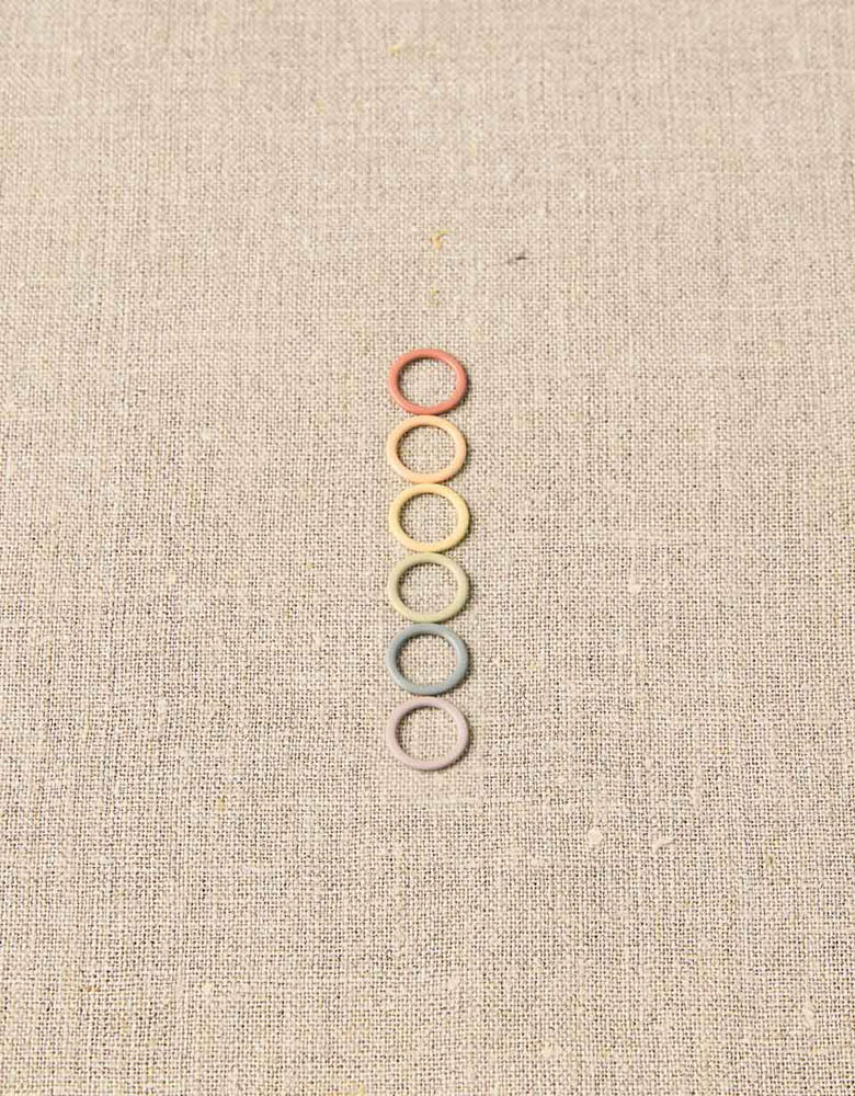 Cocoknits Earth Tone Ring Stitch Markers