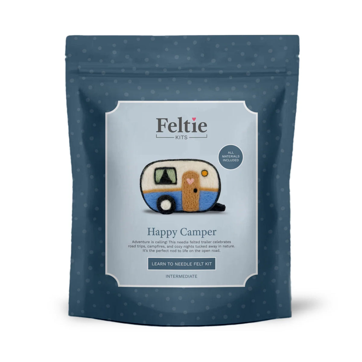 Feltie Kit - Happy Camper