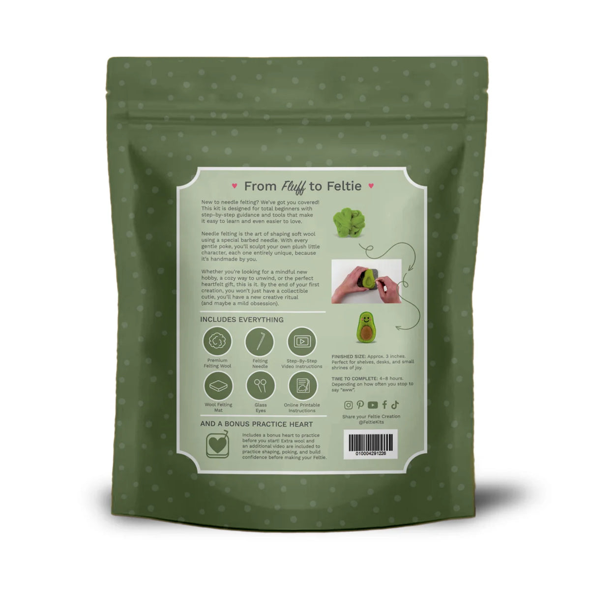 Feltie Kit - The Perfect Avocado