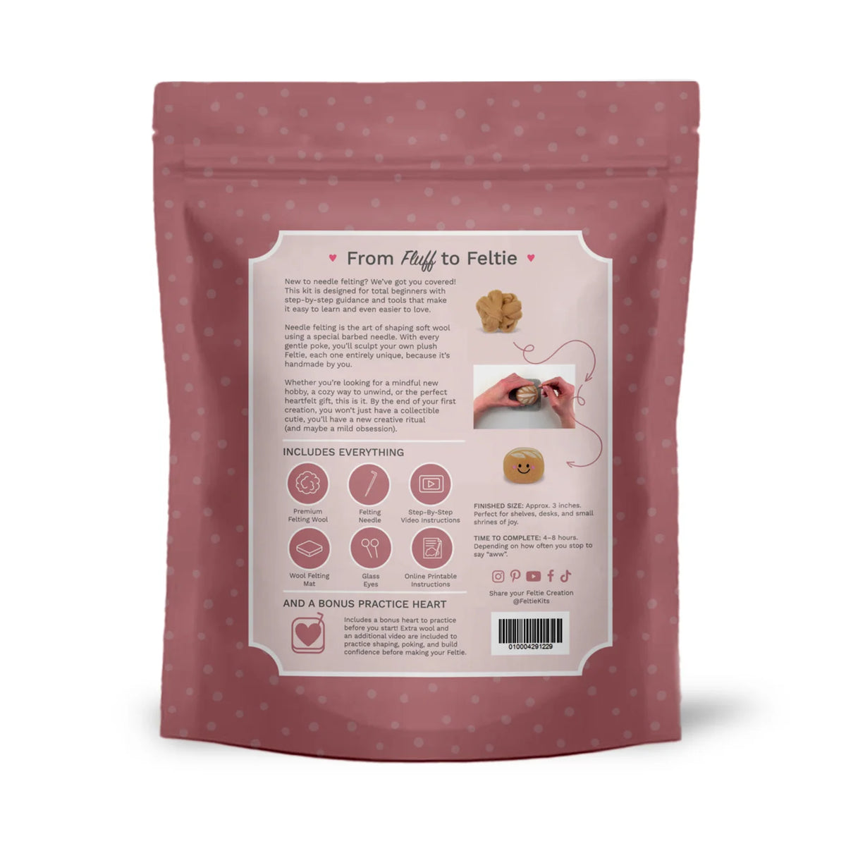 Feltie Kit - Sourdough
