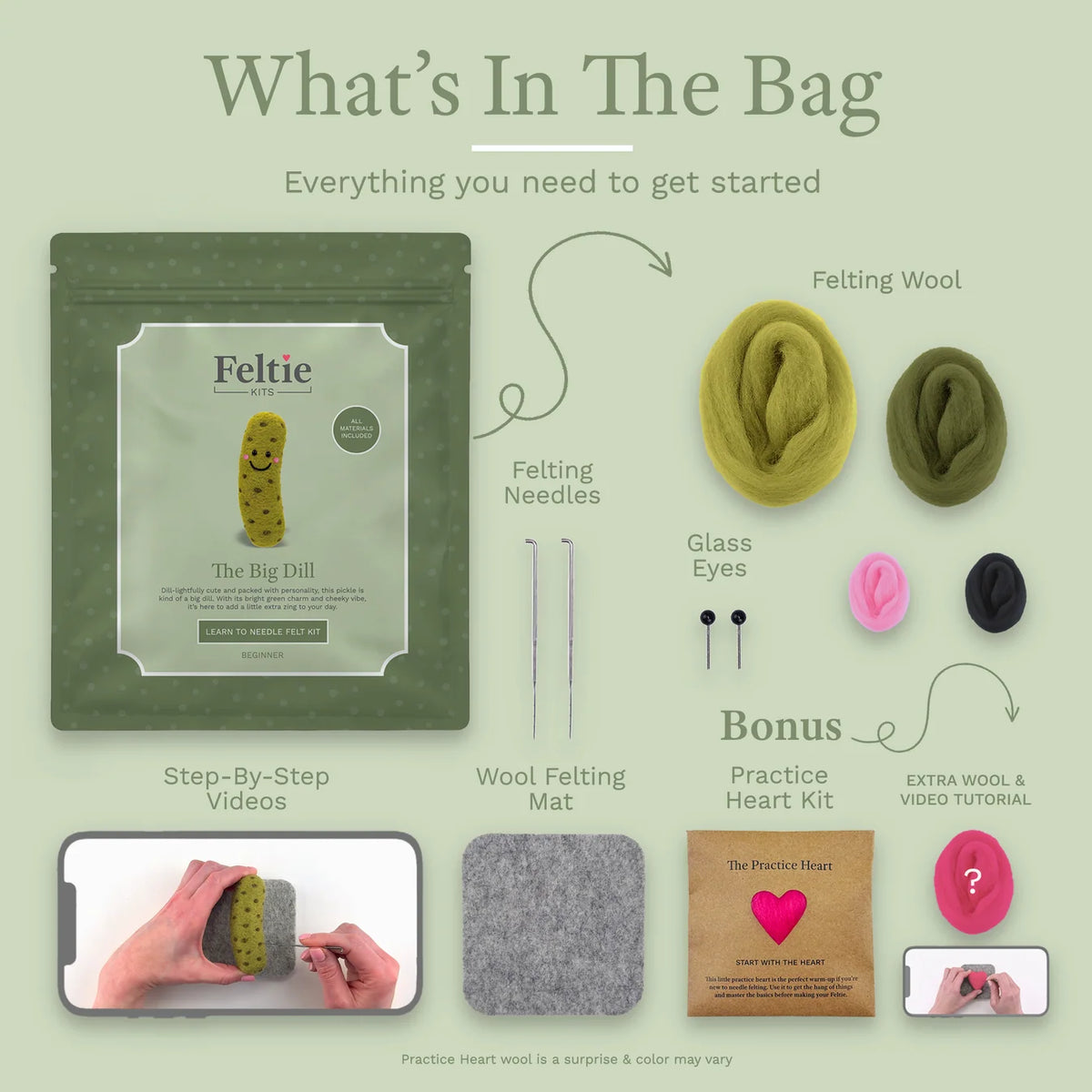Feltie Kit - The Big Dill