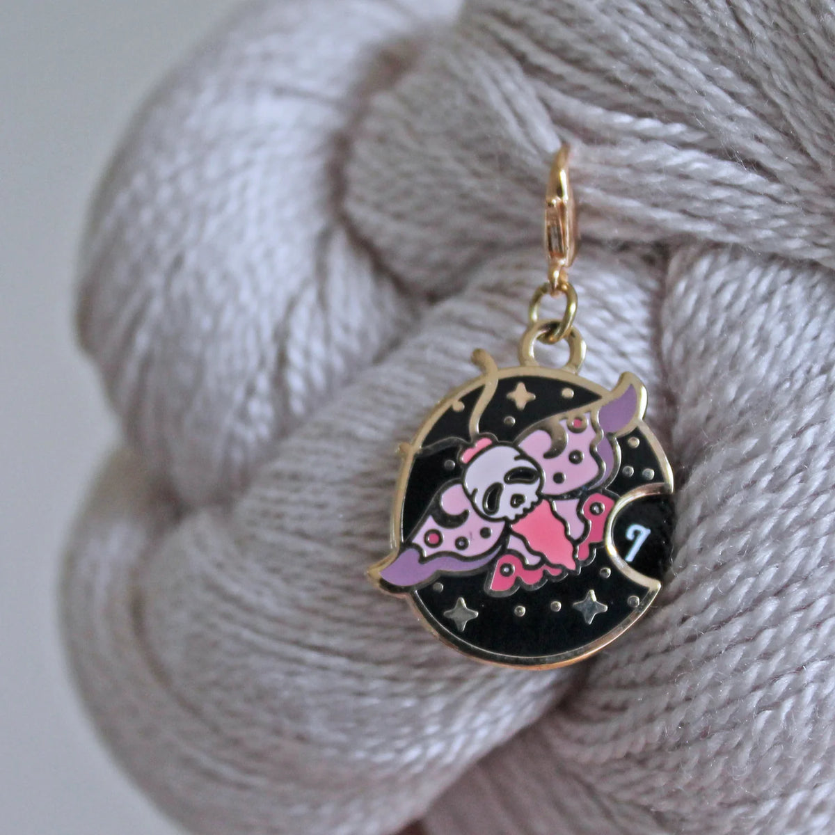 Twill + Print Bundle Mini Row Counter 'Witchy' Set of 2 Progress Keepers