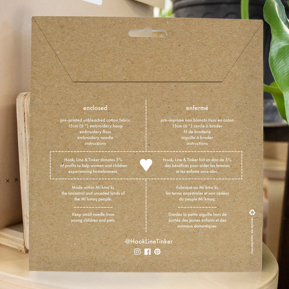 Raven Complete Embroidery Kit