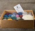 Needle Felting Wool - Heathered Colours Pack