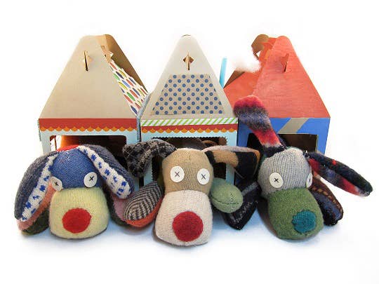 Scrappy Dog Stuffed Animal Kit | DIY Stuffed Animal Kit