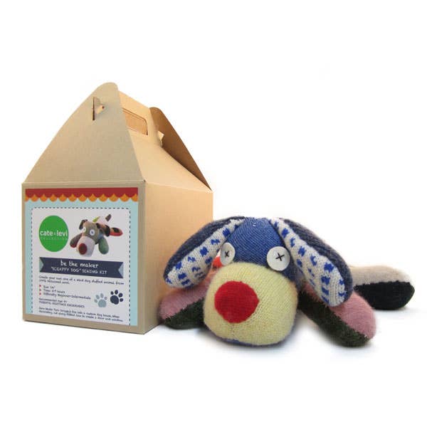 Scrappy Dog Stuffed Animal Kit | DIY Stuffed Animal Kit