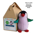 Penguin Stuffed Animal DIY Sewing Kit | Reclaimed Wool