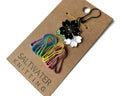 Flower Stitch Marker/Progress Keeper with Bulb Pins