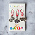 Canada Stitch Markers & Progress Keepers with Bulb Pins