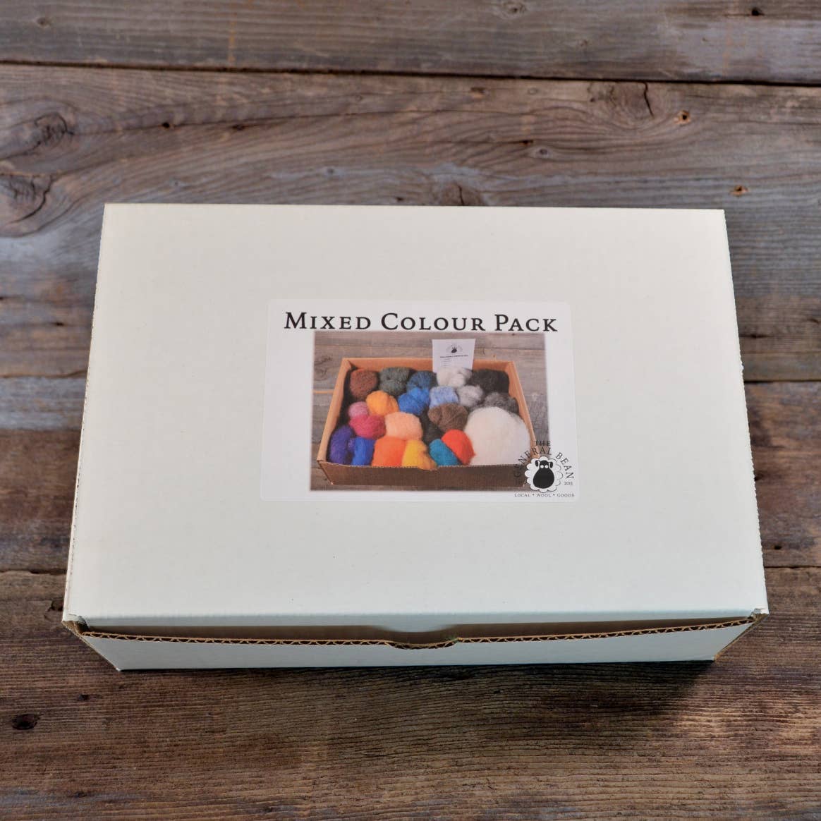 Needle Felting Wool - Mixed Color Pack