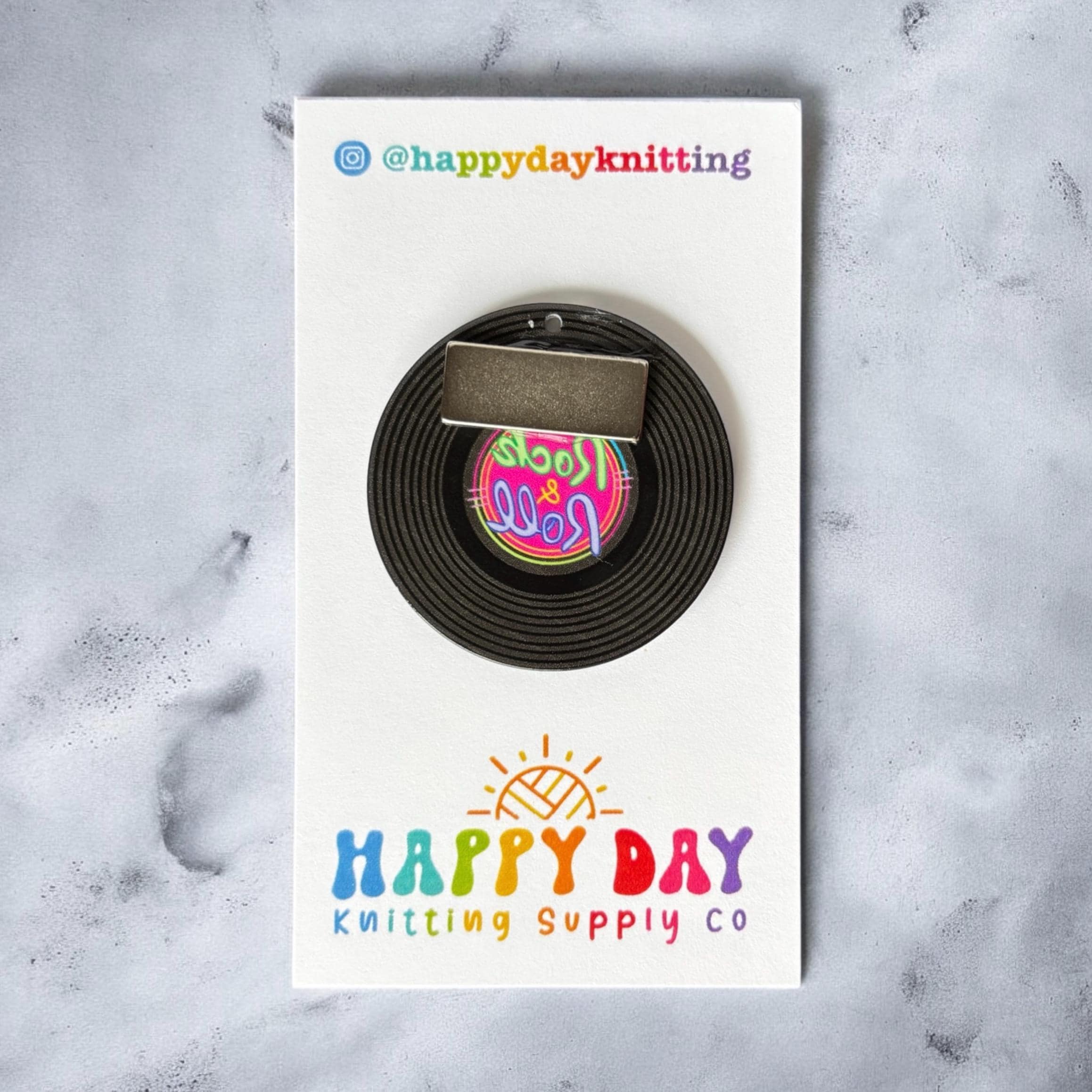 Rock & Roll Needle & Bulb Pin Minder for Crafting