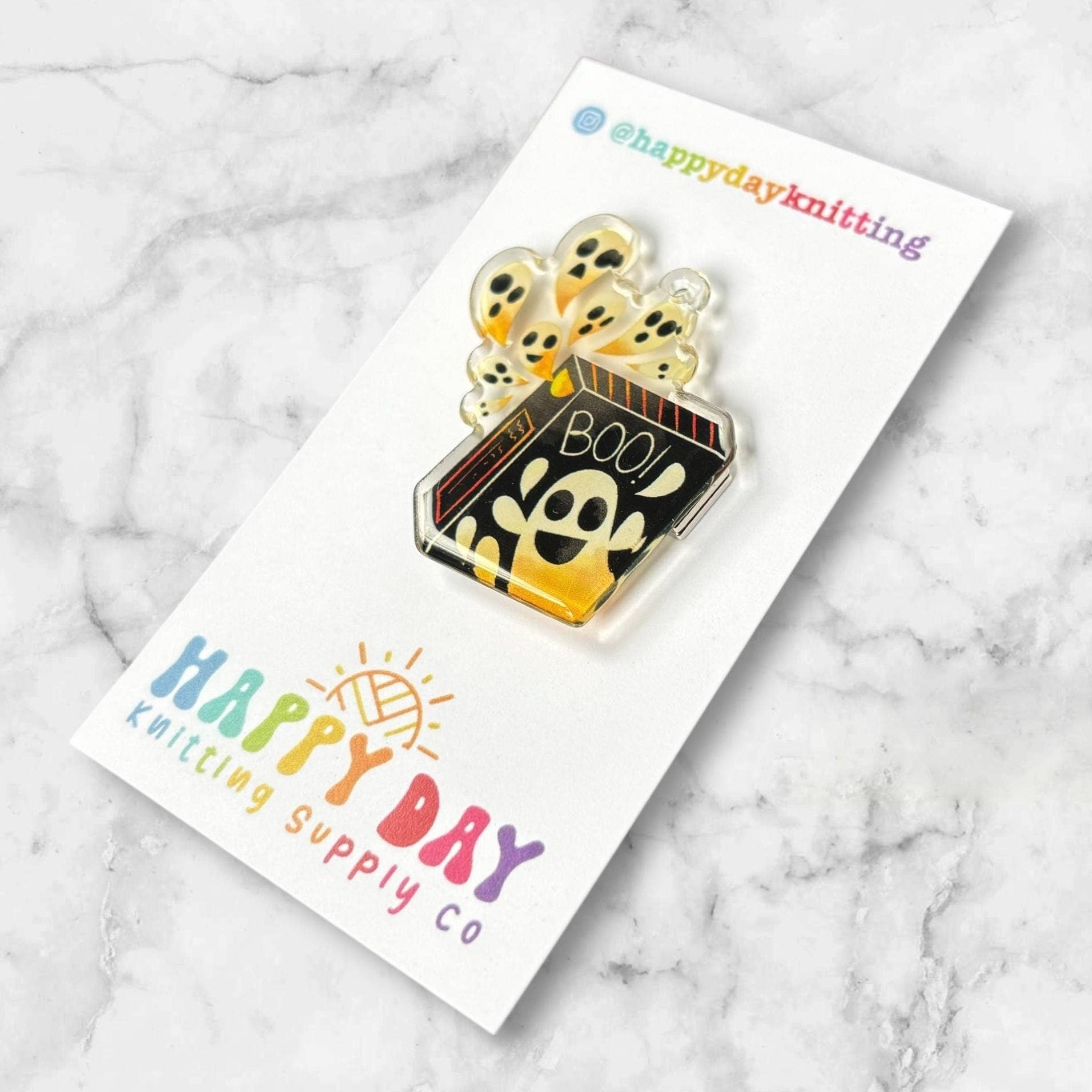 Magnetic Needle Minder Ghost Book for Knitting & Sewing