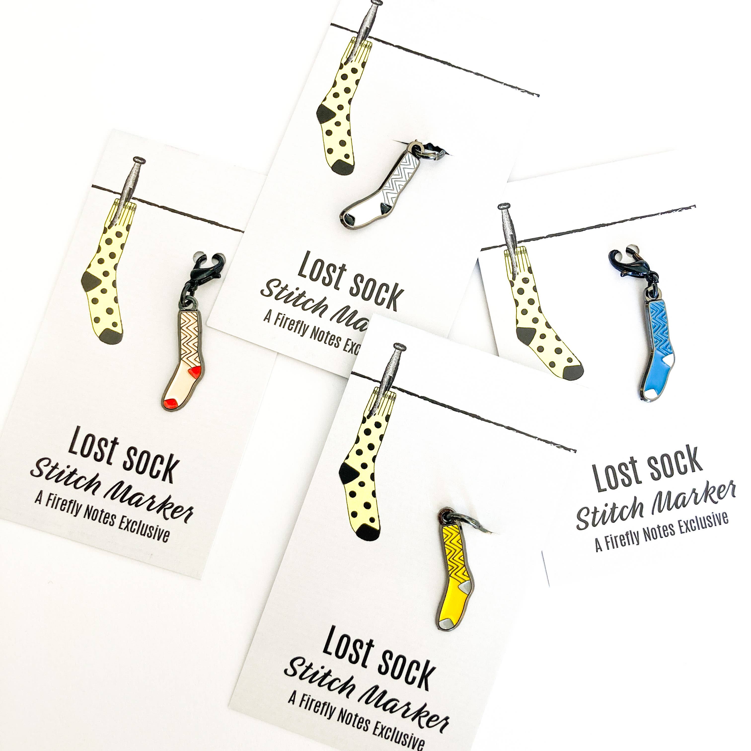 Lost Sock Single Stitch Progress Keeper