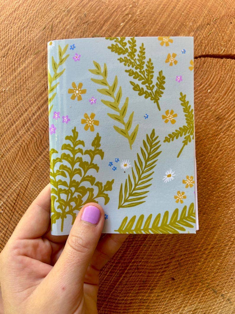 Paper Moth Co. Fern Handmade Pocket Notebook
