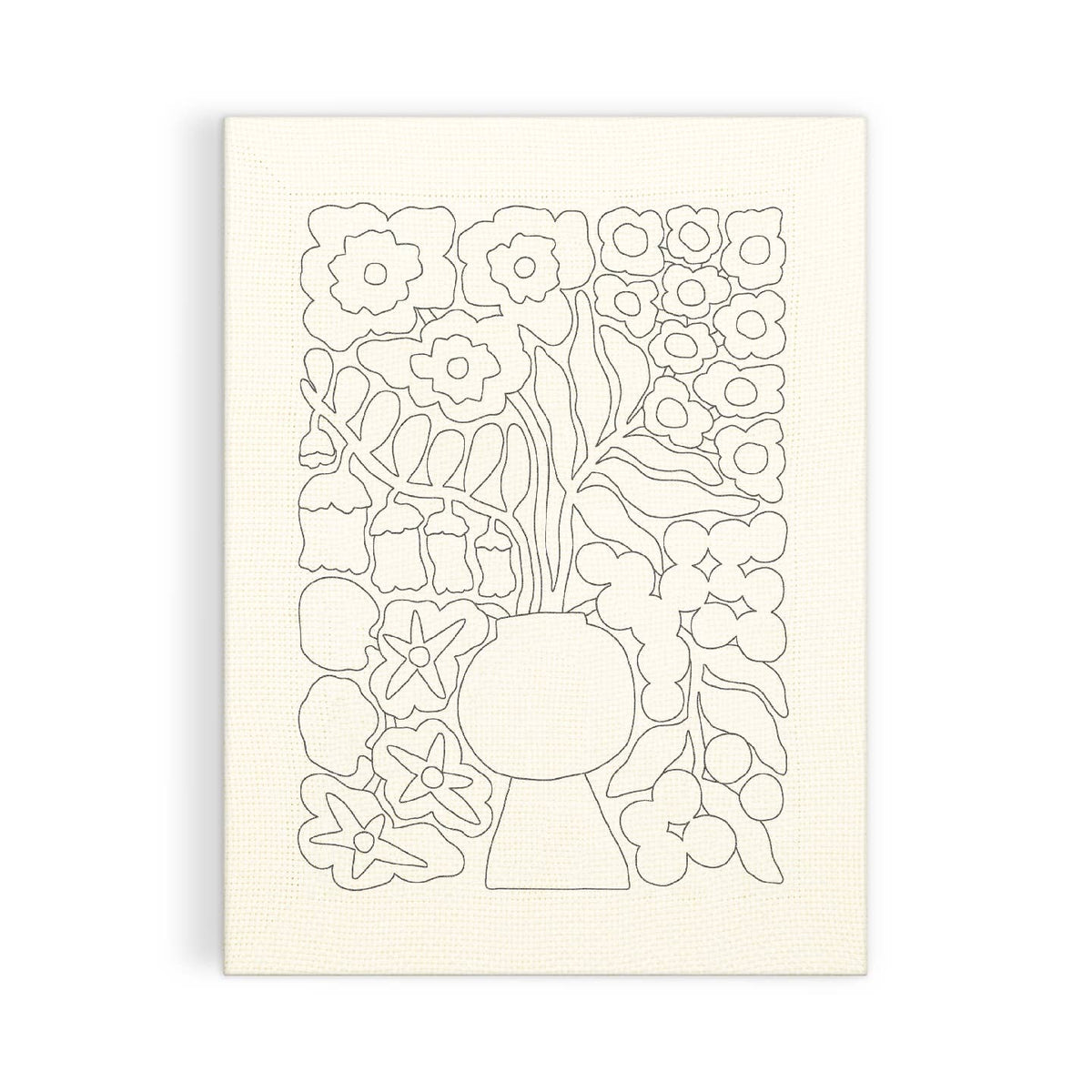 Galison Blooming Wildflowers Punch Needle Kit