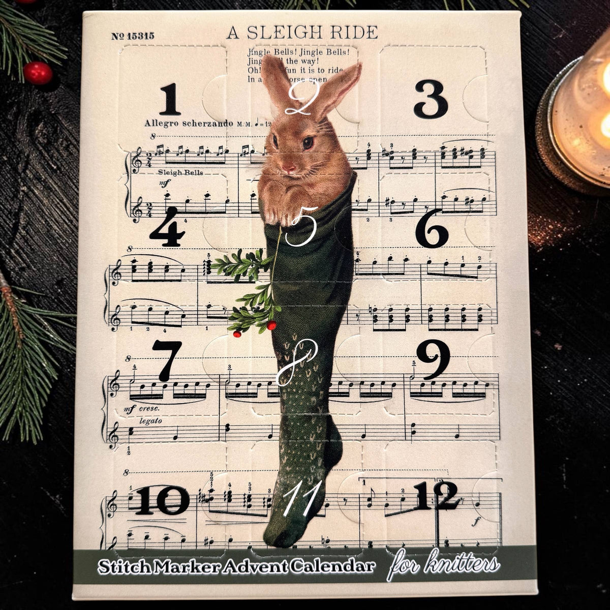 2026 KNITTING Firefly Notes Stitch Marker Advent Calendar