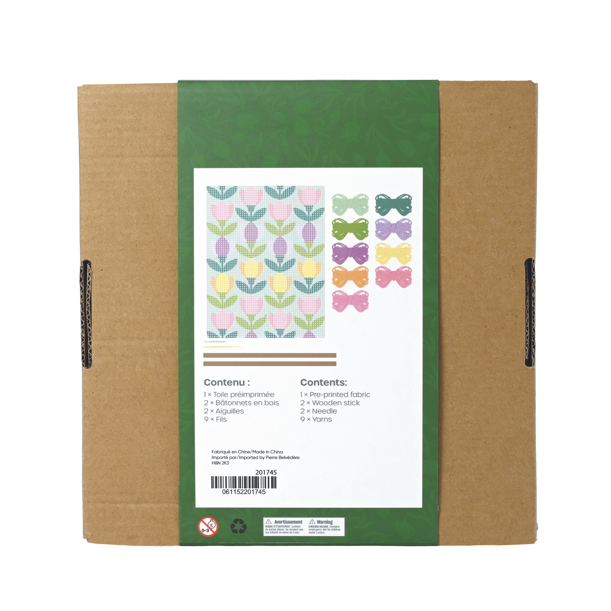 BARGELLO DIY KIT-TULIPS