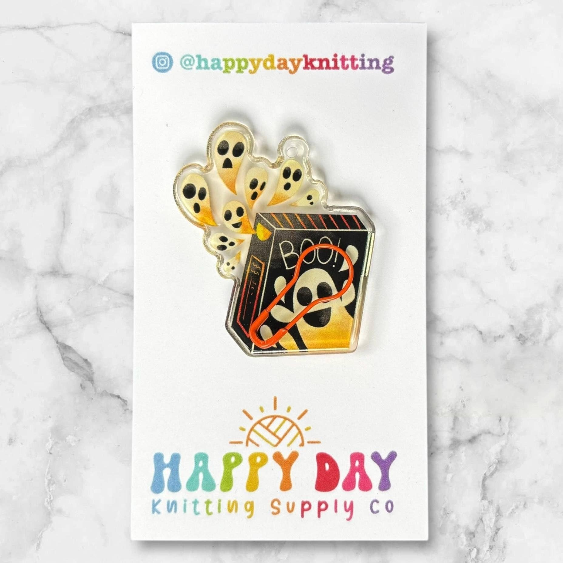 Magnetic Needle Minder Ghost Book for Knitting & Sewing