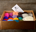 Needle Felting Wool - Solid Colours Pack
