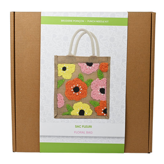 FLORAL PUNCH NEEDLE BAG