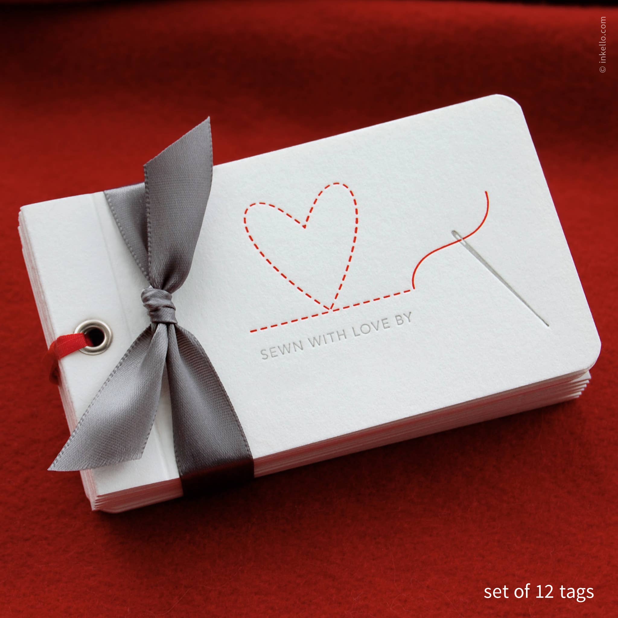 Heart Sewing Tag (#629)