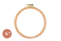 Beech Wood Embroidery Hoop - 6"