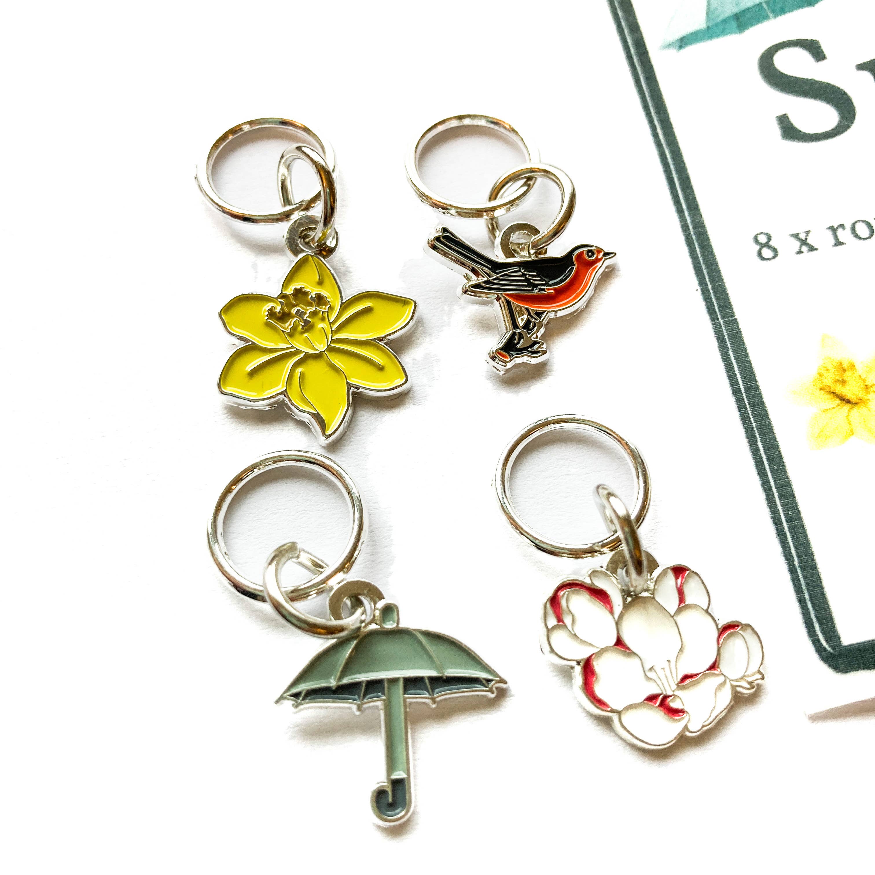 Spring Stitch Markers