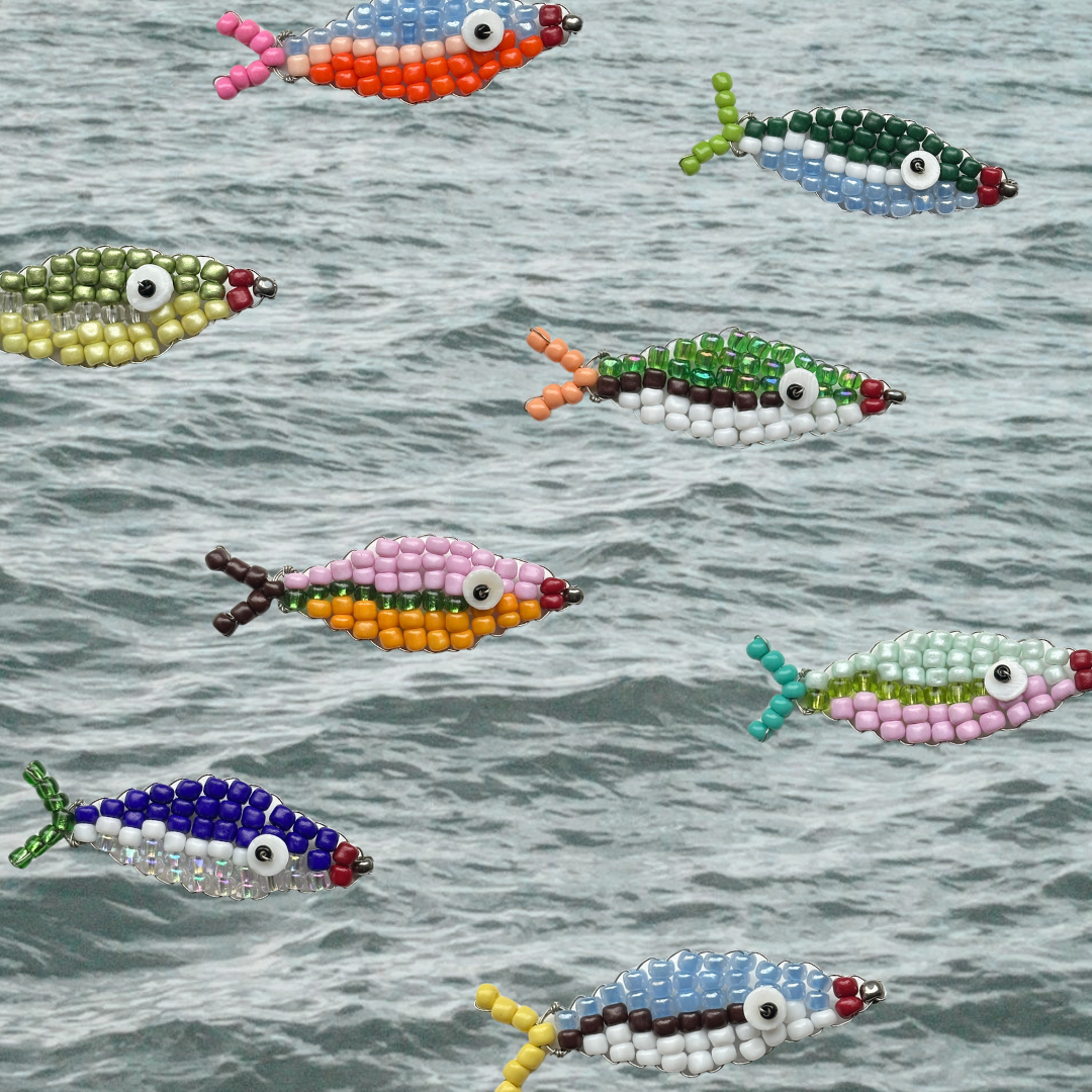 After Hours Craft Club - Beaded Fish Charm Craft Kit