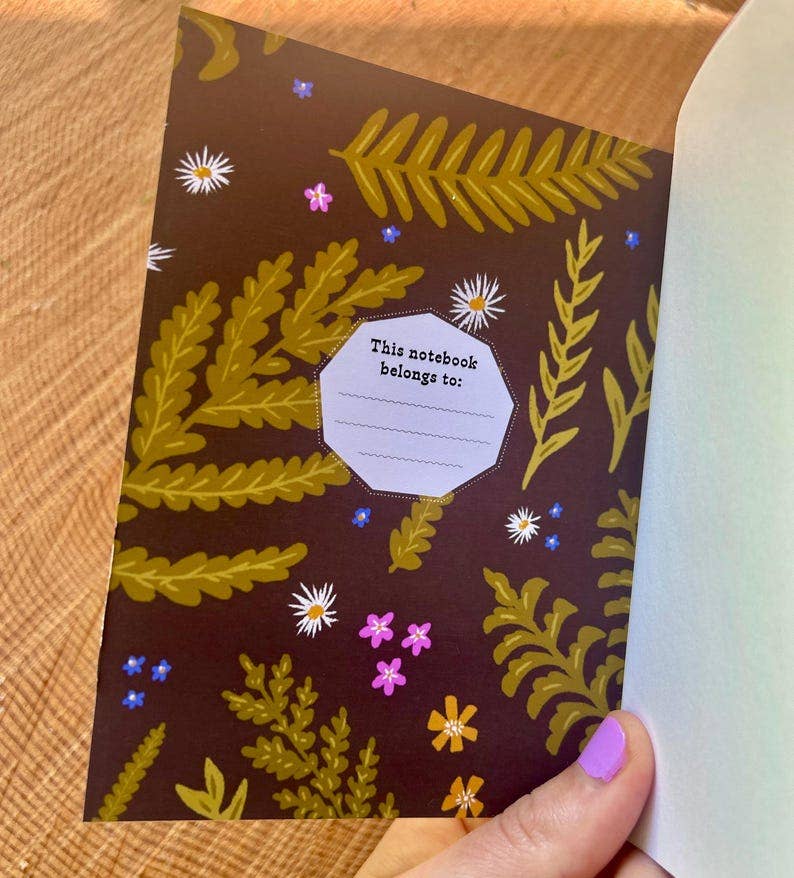Paper Moth Co. Fern Handmade Pocket Notebook