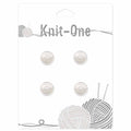 KNIT ONE 2 Hole Pearl Button - 14mm (1⁄2″) - Pearl