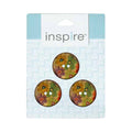 INSPIRE 2 Hole Button - 30mm (11⁄8″) - 3 count - Coconut