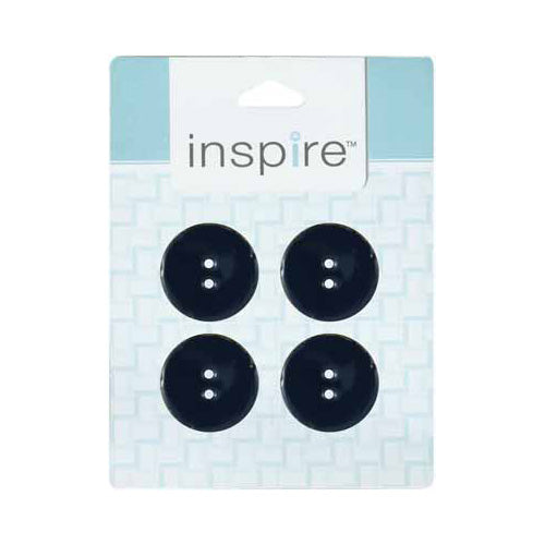 INSPIRE 2 Hole Button - 23mm (7⁄8″) - 4 count - Coconut