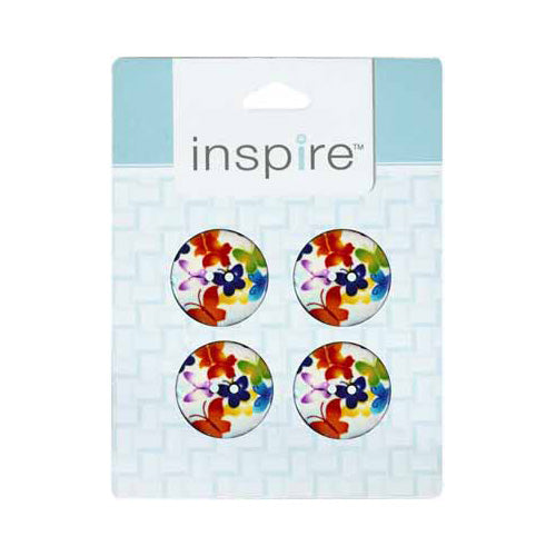 INSPIRE 2 Hole Button - 23mm (7⁄8″) - 4 count - Coconut