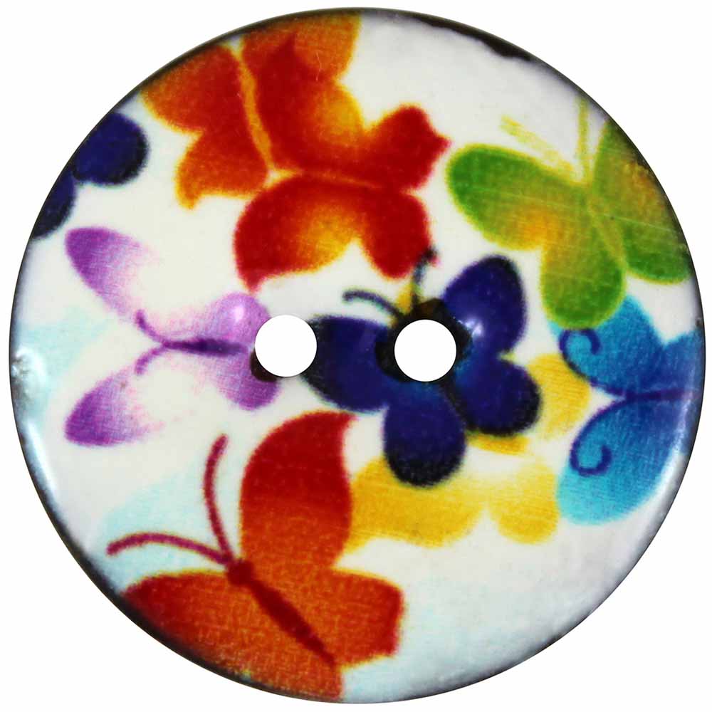INSPIRE 2 Hole Button - 23mm (7⁄8″) - 4 count - Coconut