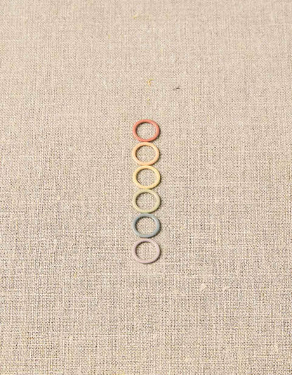 Cocoknits Earth Tone Ring Stitch Markers