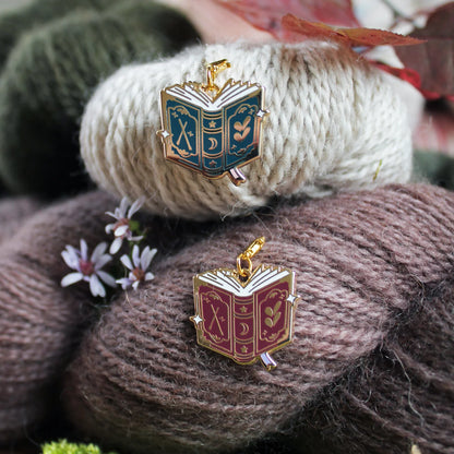Twill + Print The Grimoire of Stitchcraft Progress Keeper / Stitch Marker