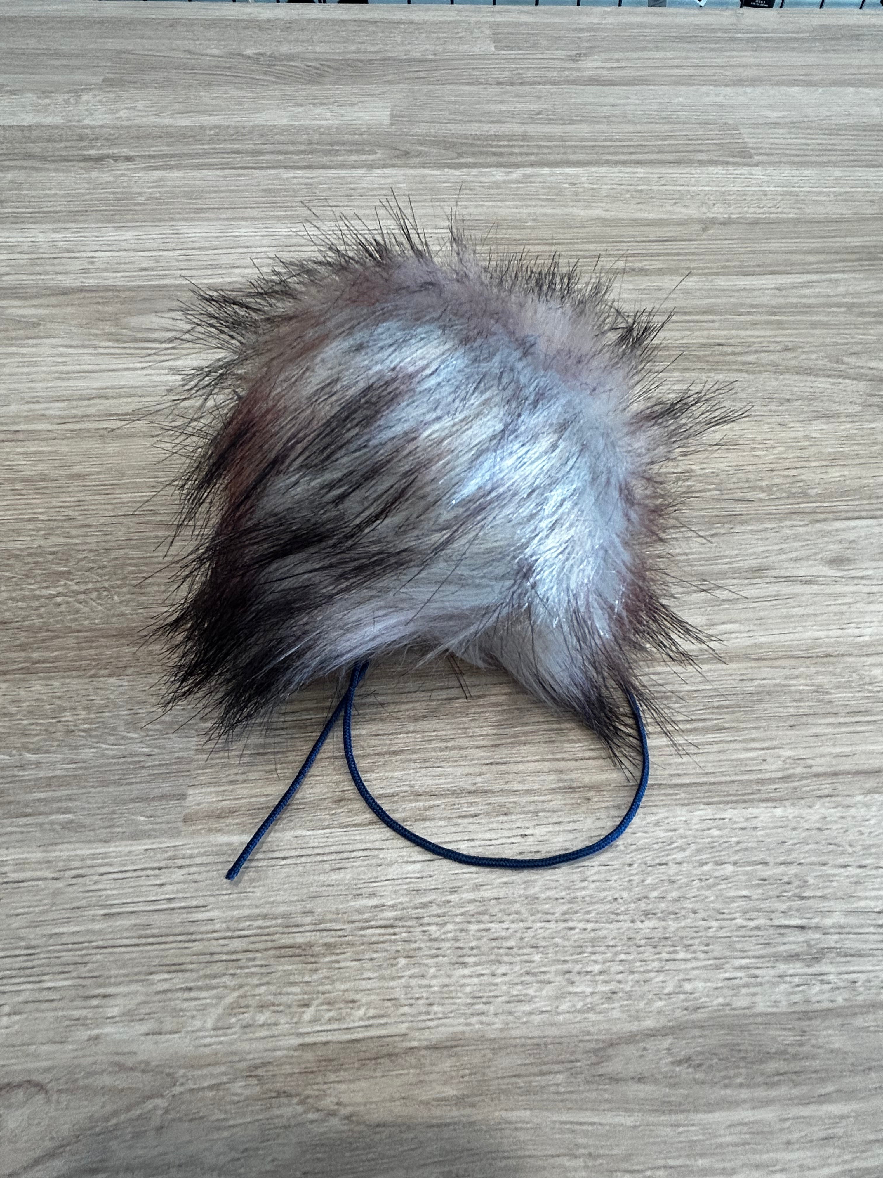 Faux Fur Pom Poms