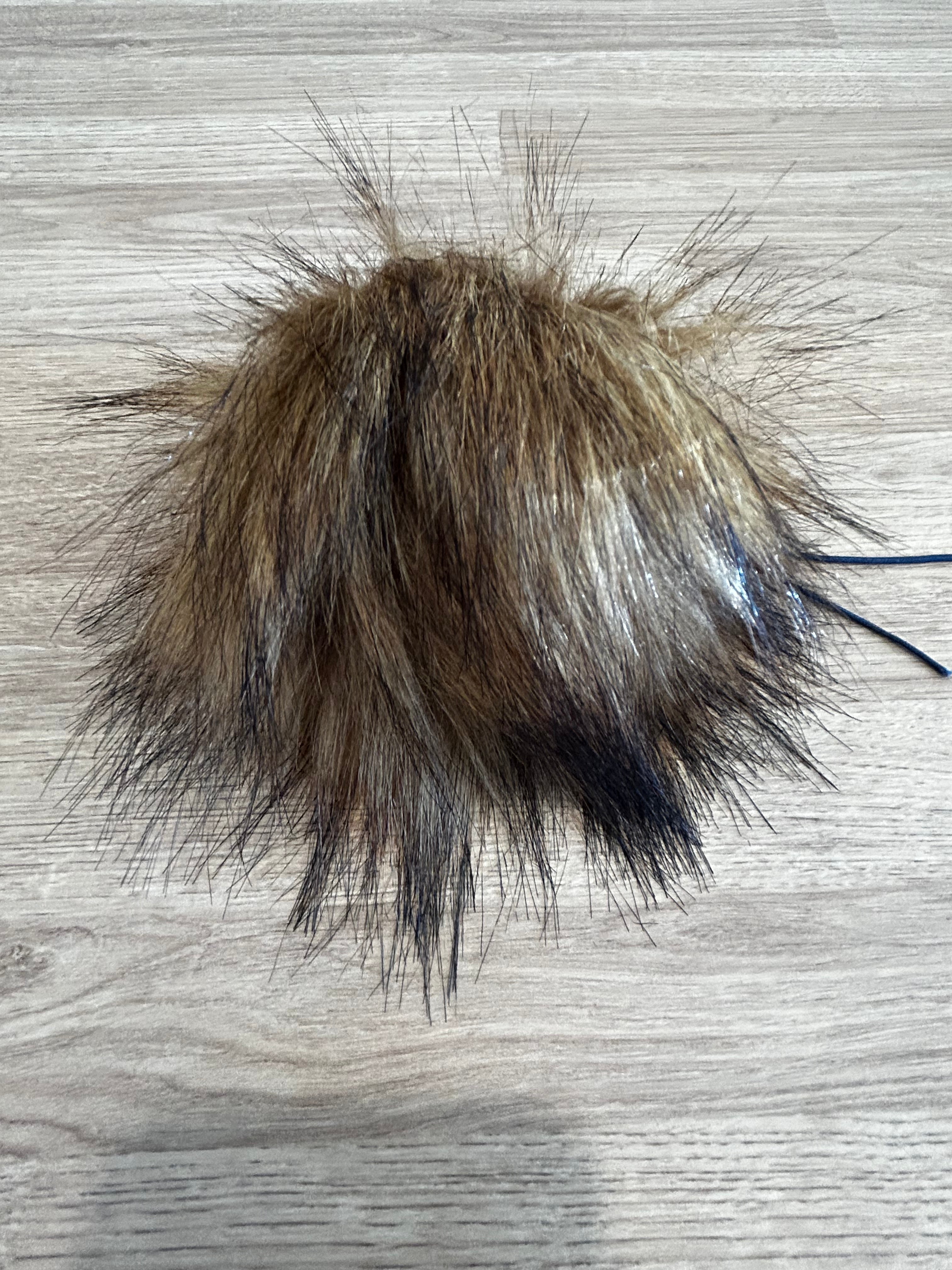 Faux Fur Pom Poms