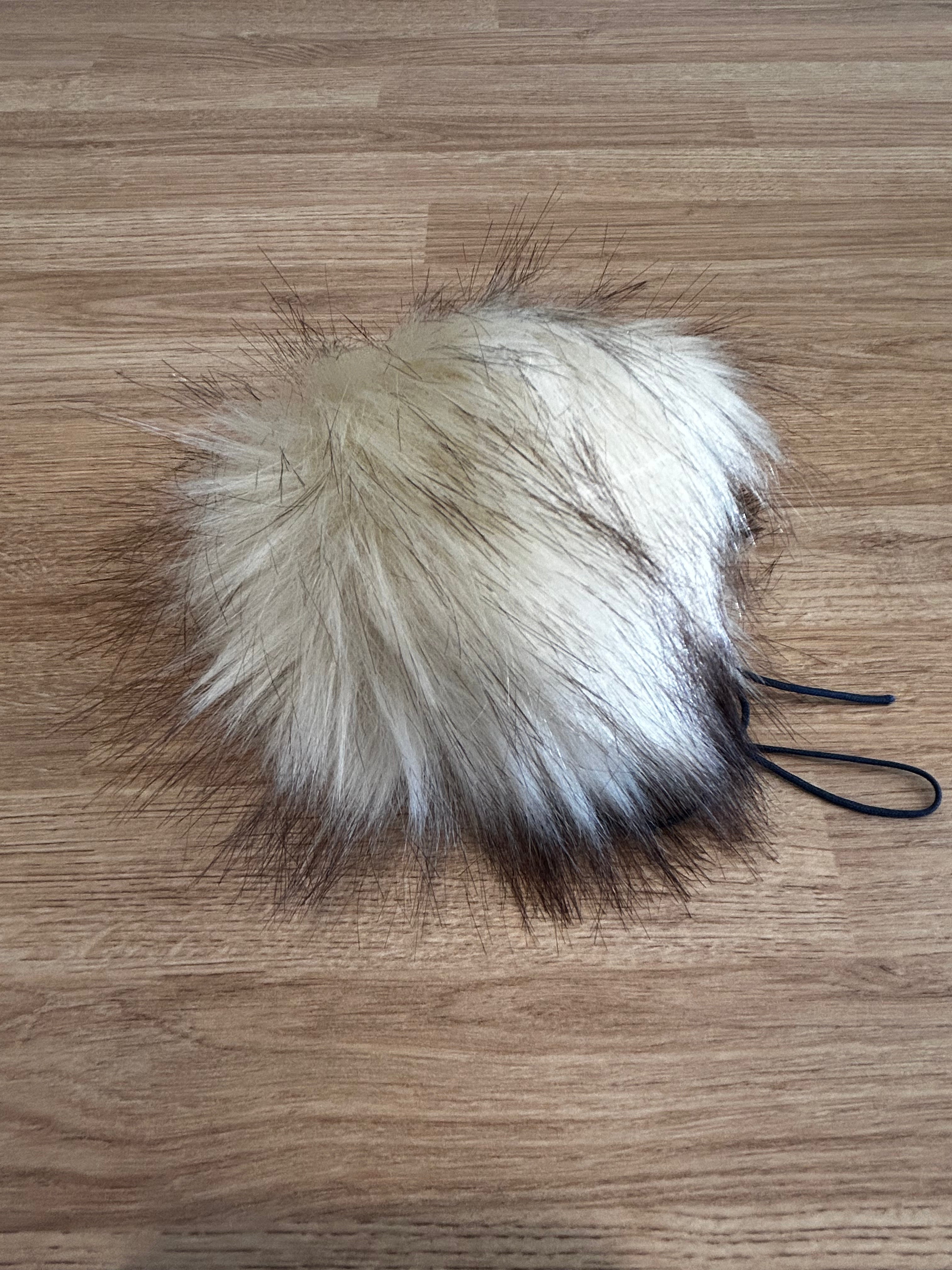 Faux Fur Pom Poms