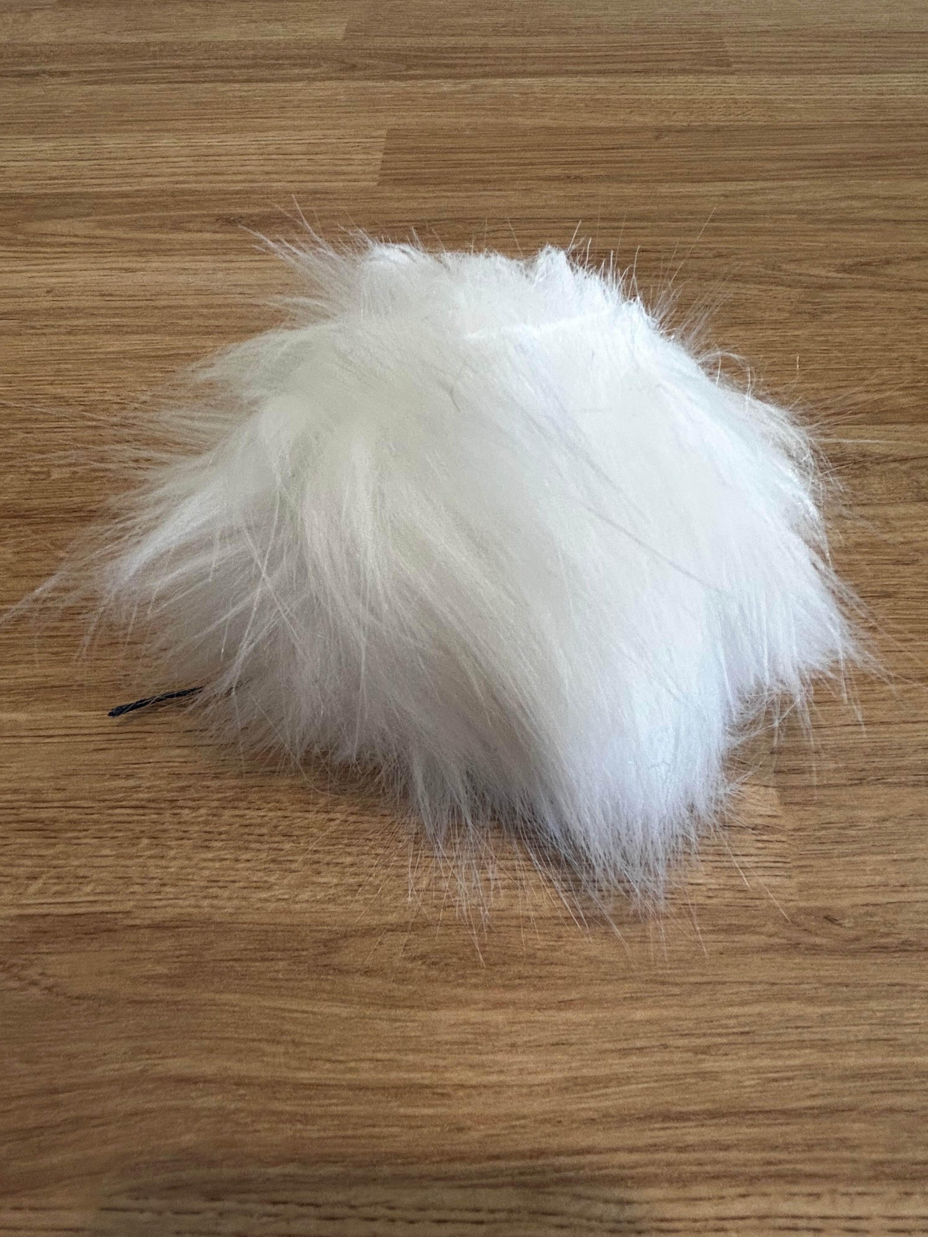 Faux Fur Pom Poms