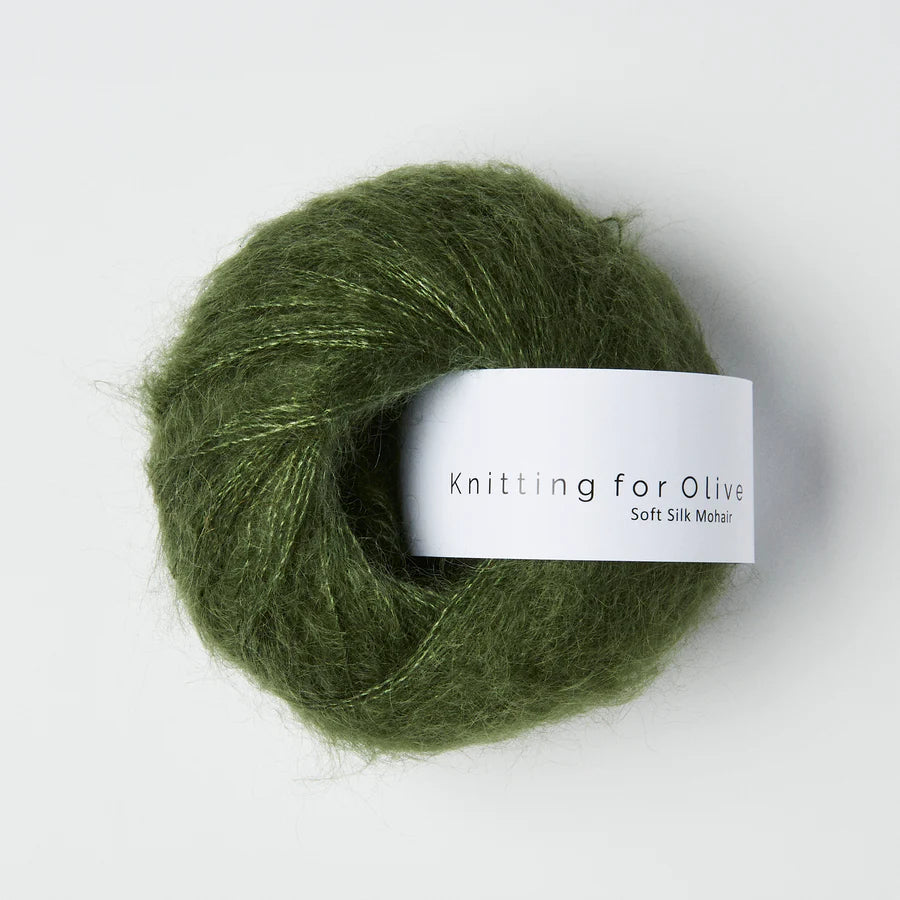 Knitting for Olive Soft Silk Mohair
