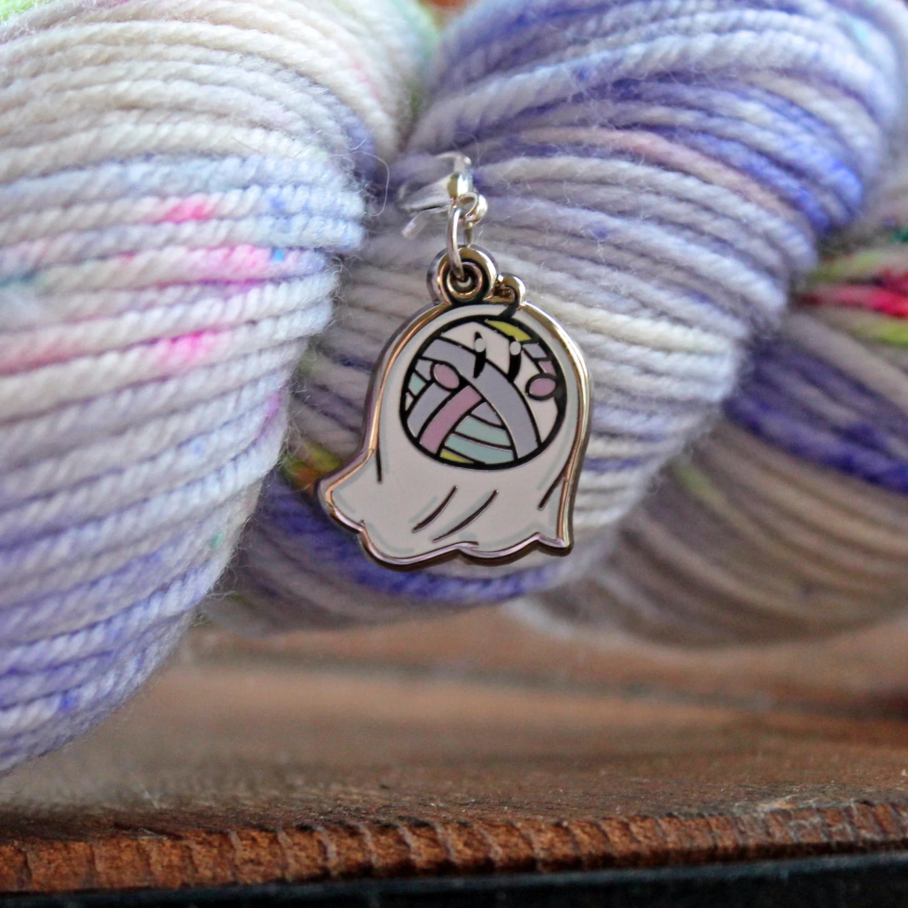 Twill + Print Ghost Stitch Keeper/Marker