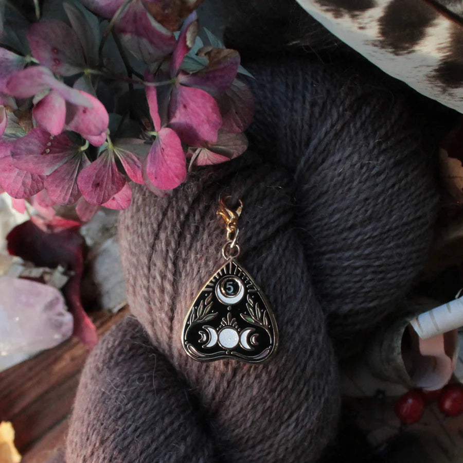 Twill + Print Ouija Mini Row Counter Progress Keeper