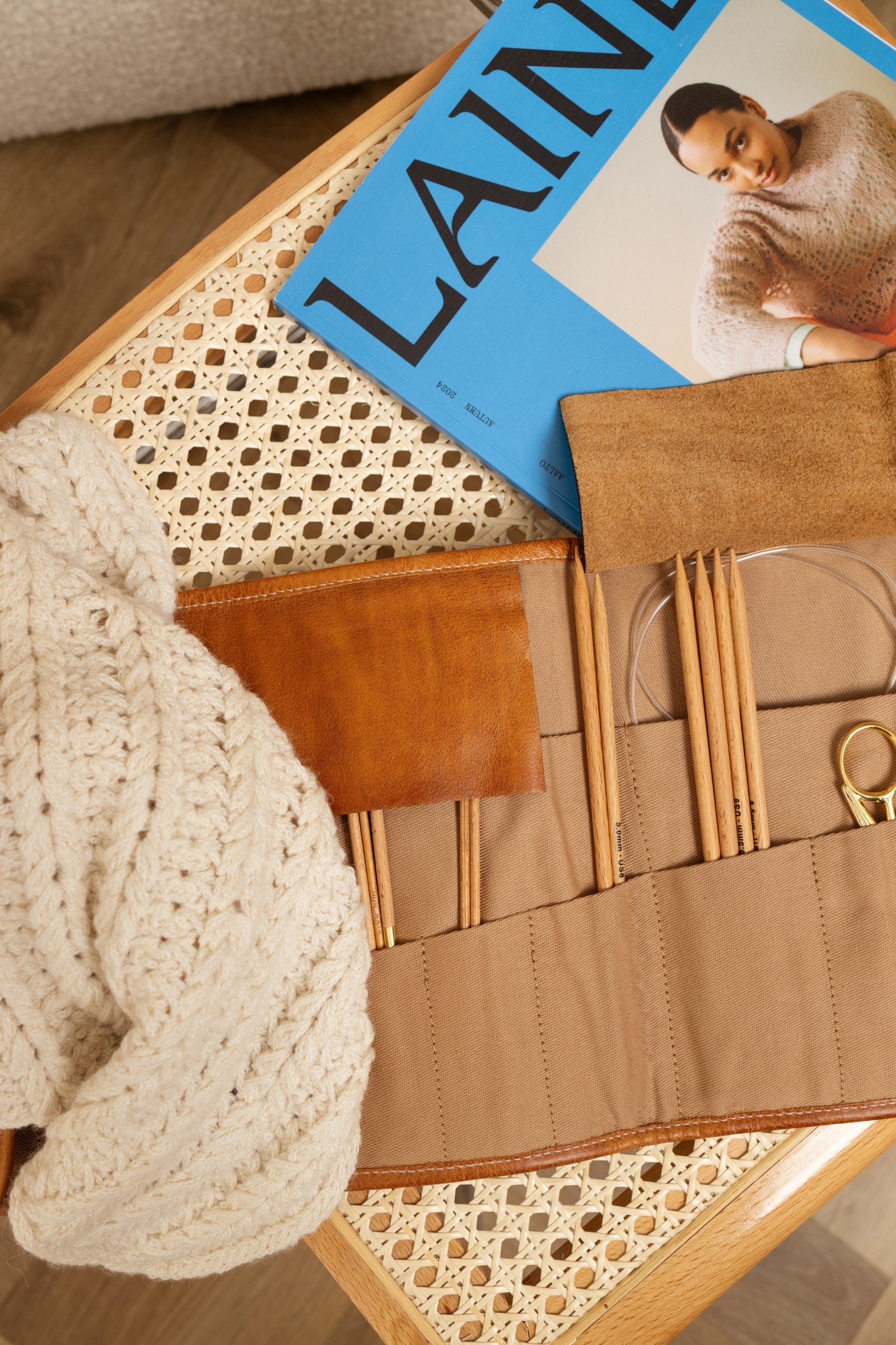 REDESIGNED Project Interchangeable Knitting Needle Case - Project 52