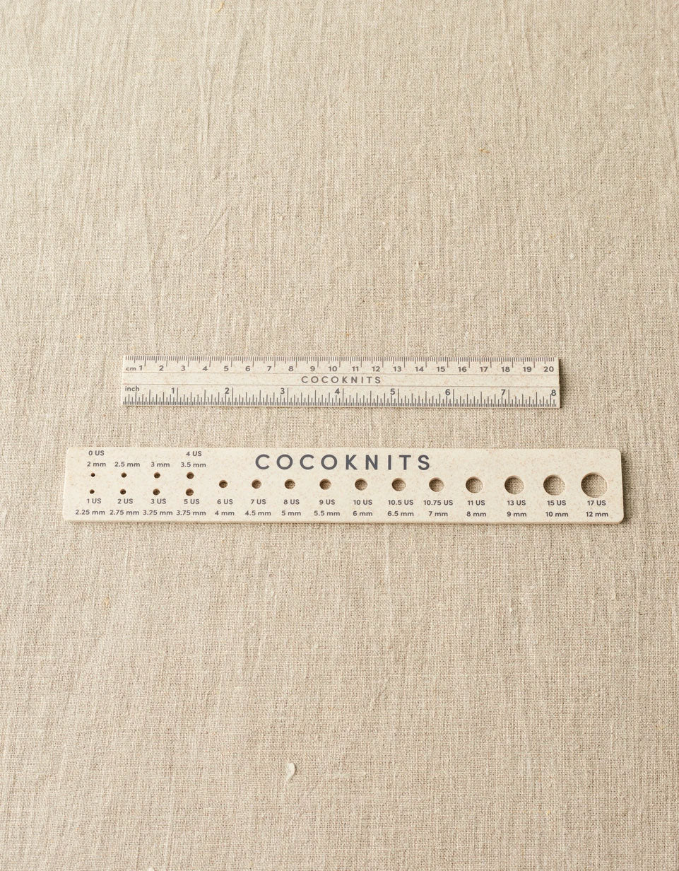 Cocoknits Ruler & Gauge Set