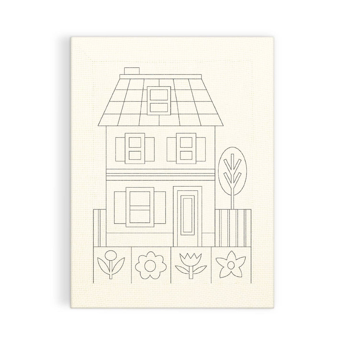 Galison Cozy Cottage Punch Needle Kit
