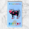 Oh My Cow Needle & Stitch Marker Minder #2