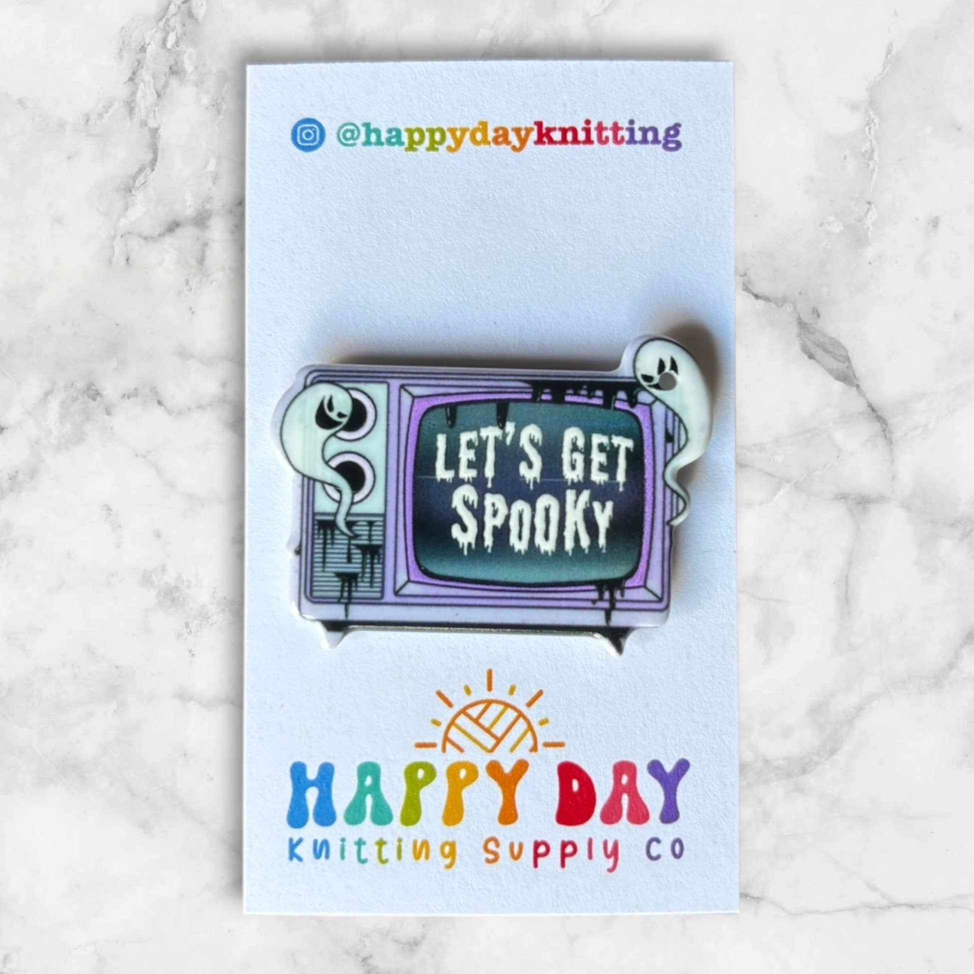 Spooky Needle & Stitch Marker Minder