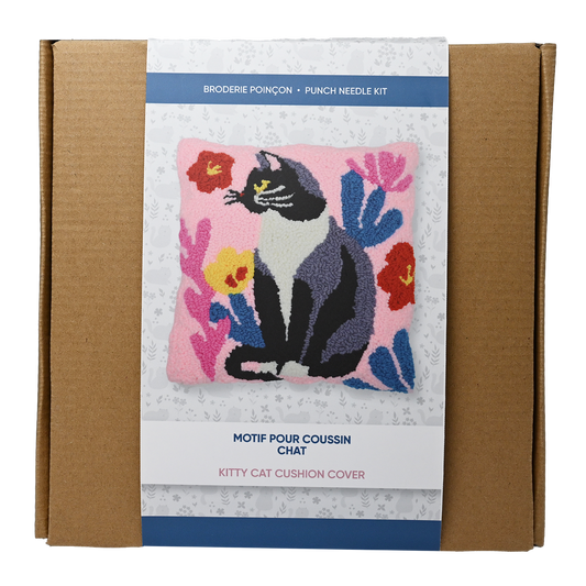CAT PUNCH NEEDLE CUSHION KIT