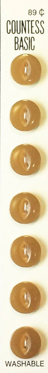 Countess Slimline Buttons - 7/16" 8pc